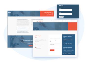 LT Electric Premium Energy WordPress Theme